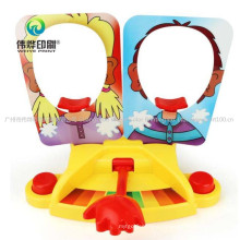 Pie Face Cream Smashing Machine Novel Tricky Desktop Interactive Toy